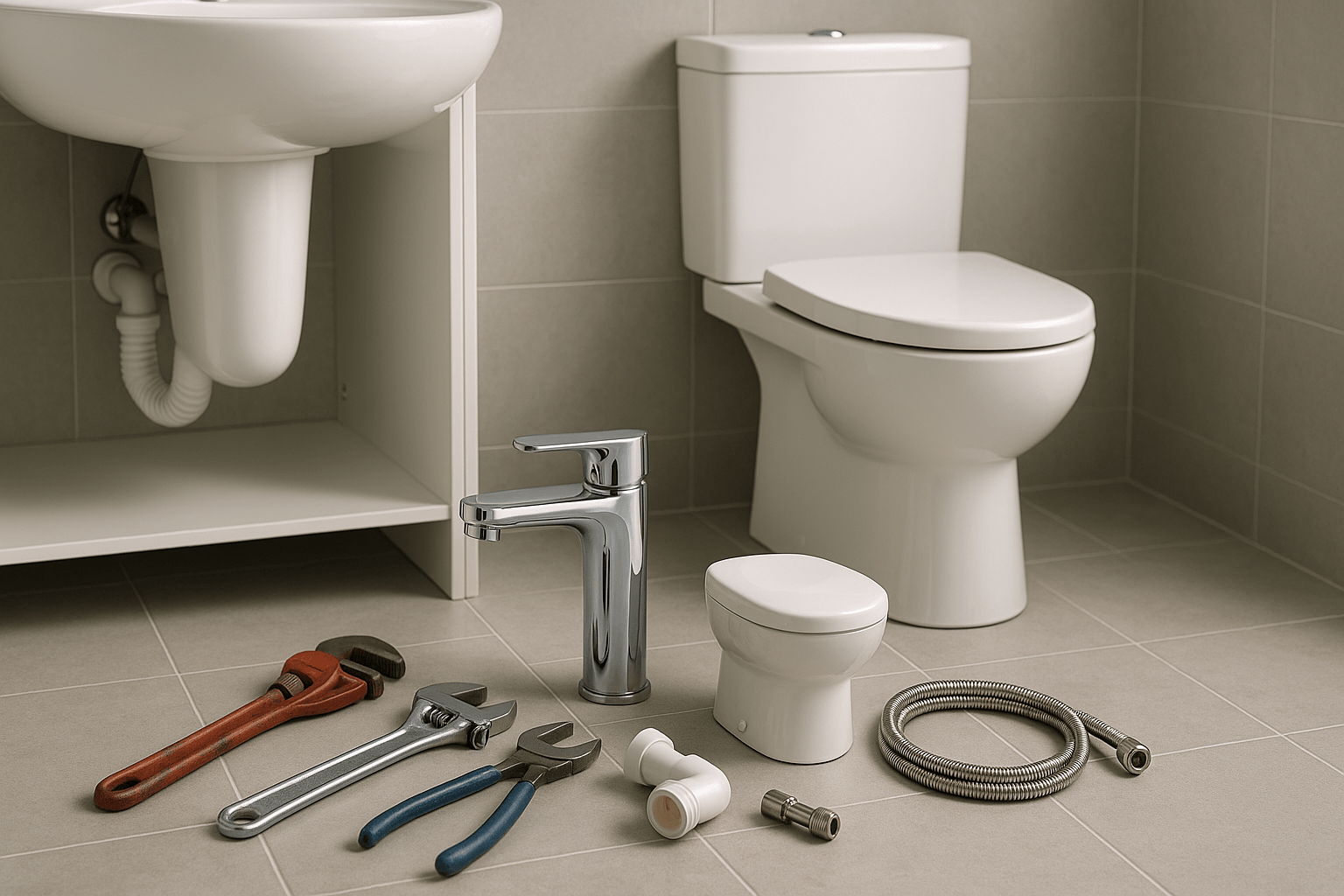 Instalación de grifos y sanitarios en Chiclana - Fontanero Chiclana en Chiclana de la Frontera