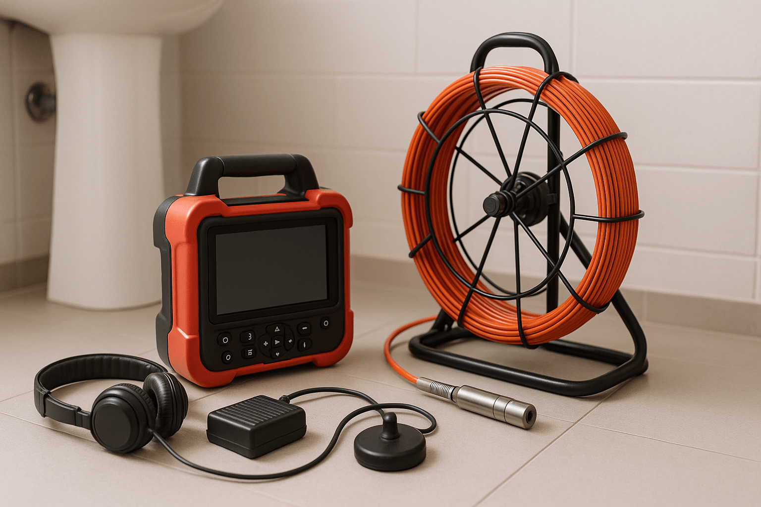 Detección de fugas con cámara en Chiclana - Fontanero Chiclana en Chiclana de la Frontera